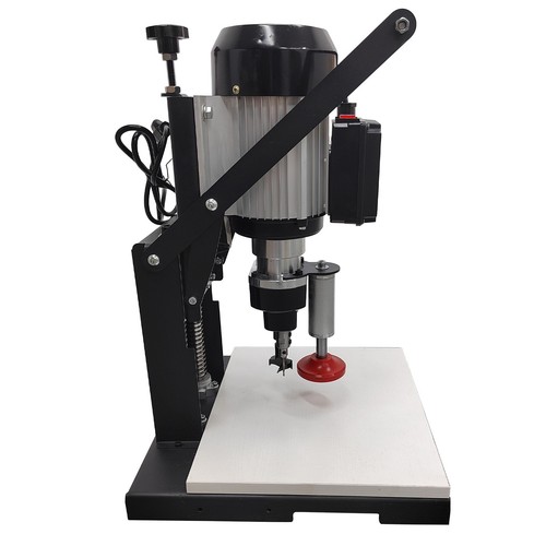 110V Portable Hinge Drilling Machine Adjustable Position 1100W with Scale - Picture 21 of 24