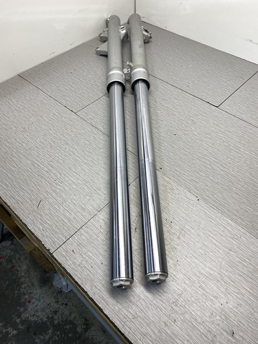 2004 KAWASAKI 03-05 KDX200 KDX220R OEM RIGHT LEFT FRONT SUSPENSION FORKS SHOCKS - Picture 9 of 12