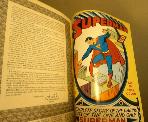 1979 C-61 Famous 1st Edition Limited Collectors Treasury Superman #1 reprint