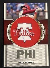 2023 Topps Series 1 - Team Logo Commemorative Patches #TLP-RH Rhys Hoskins