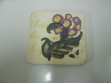 Ceramic Art Tile 4x4 Coaster Trivet Wall Tabletop