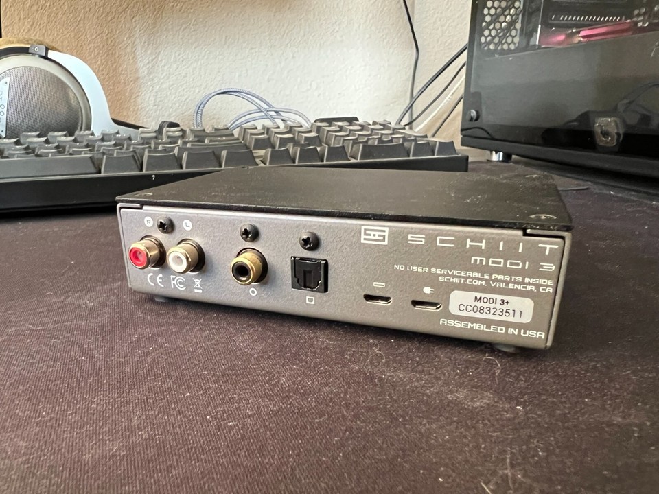 Schiit Modi 3E [Black] audiophile hi-res DAC (digital to analog ...