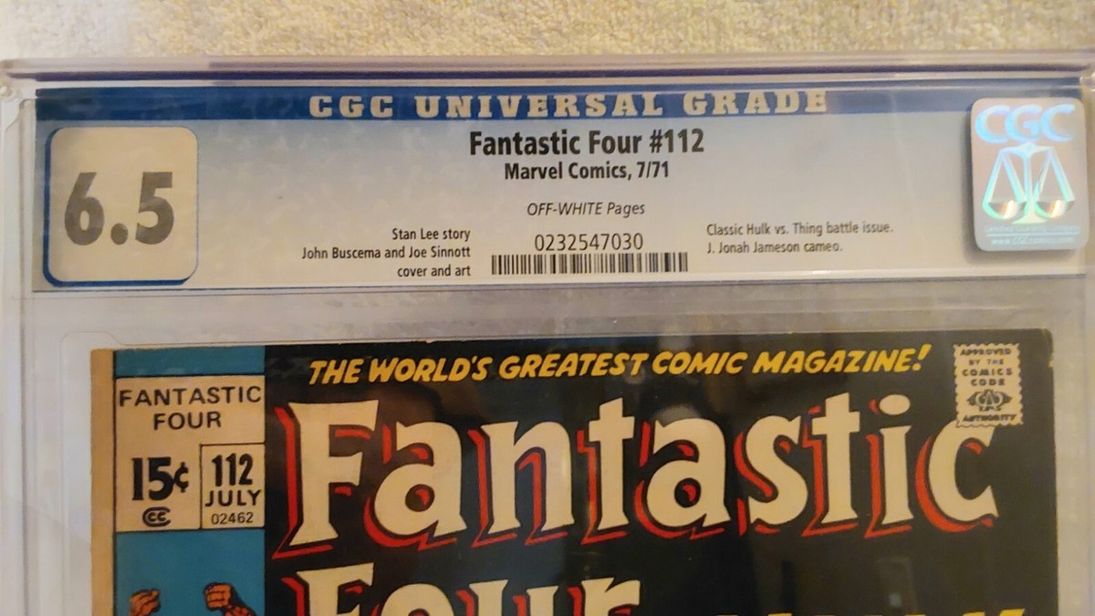Hulk vs Thing ☆ Fantastic Four #112 | eBay