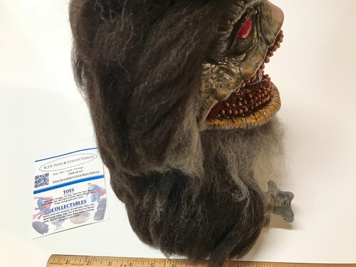 CRITTERS MOVIE PROP REPLICA RARE CUSTOM COLOR PUPPET LARGE RAGING ZOMBIE STUDIOS - Picture 11 of 12
