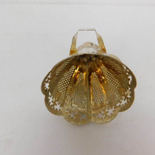 VTG Delicate Silver ANGEL Christmas ORNAMENT Filigree DATED 1990 w/ Original Box - Bild 13 von 15