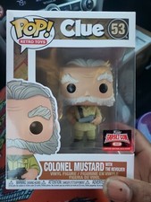 Funko Pop! Retro Toys - Clue Colonel Mustard w/Revolver TargetCon Exclusive #53