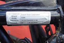 Rahmen Hauptrahmen Suzuki Bandit 1200 GV75A  EZ.99 61924km