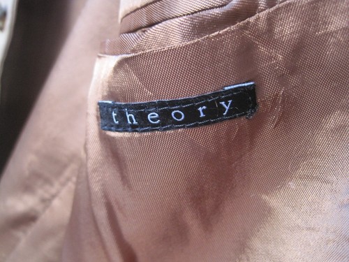 Theory Camel-Colored Sport Coat / Blazer, Size 44 Regular, Made in Italy - Picture 4 of 6