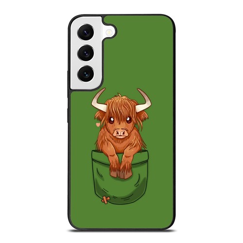 For Samsung S7 S8 S9 S10 S20 Plus Lite Anti scratch Cover Mountain Highland cow - 第 11/25 張圖片