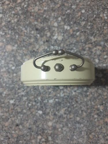 Vintage Alarm Clock ( Bayard Stentor ) Has Repetition off-white ( Working ) - Picture 2 of 7
