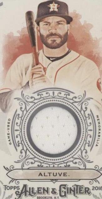 2018 Topps Allen & Ginter - Jose Altuve #FSRB-JT - 1 of 1