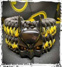 Batman Wide Paracord Bracelet.