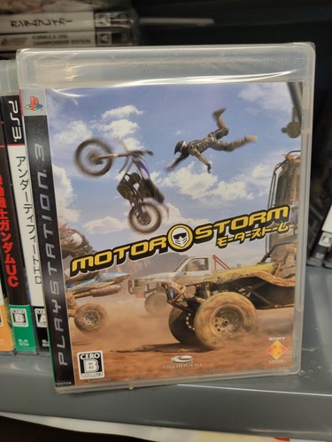 MotorStorm (2006, Sony) New Factory Sealed Japan Playstation 3 PS3 Import - Picture 1 of 2