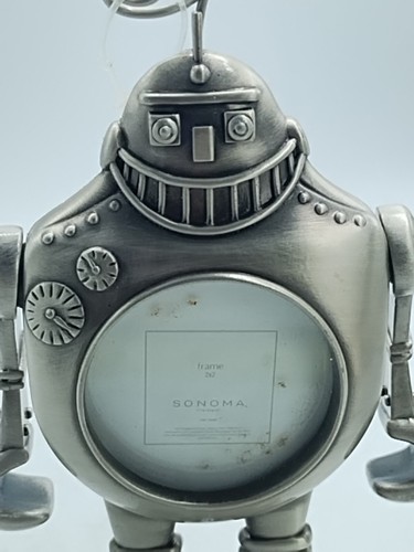 Rarissima cornice Sonoma Lifestyles Metal Robot 2x2 ben fatta - Foto 2 di 14