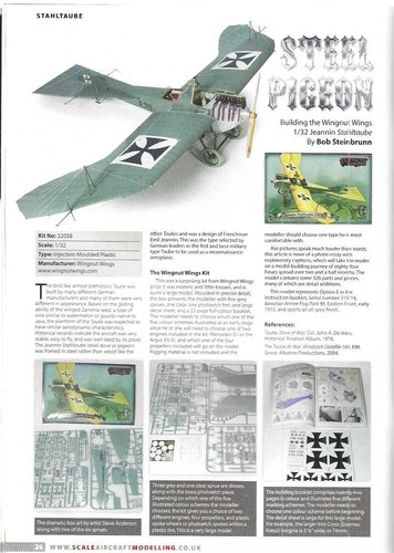 Modelado de aeronaves a escala junio 2021 Kinetic Pucara Spad S paloma Airfix Beaufort - Imagen 8 de 20