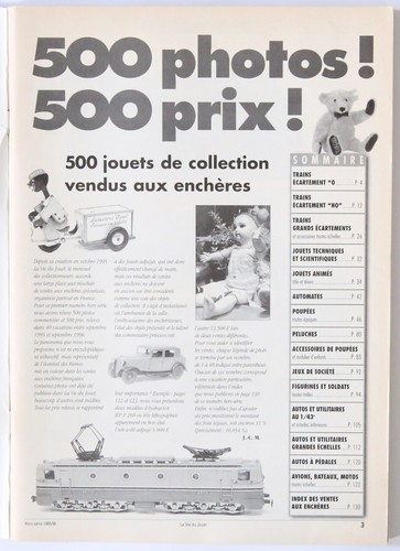 "500 Jouets" Special Edition La Vie Du Jouet - French Collectable Toys Magazine - Foto 2 di 17