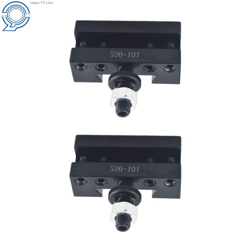 2 Pack AXA #1 250-101 For Lathe Quick Change Tool Post Turning & Facing Holder