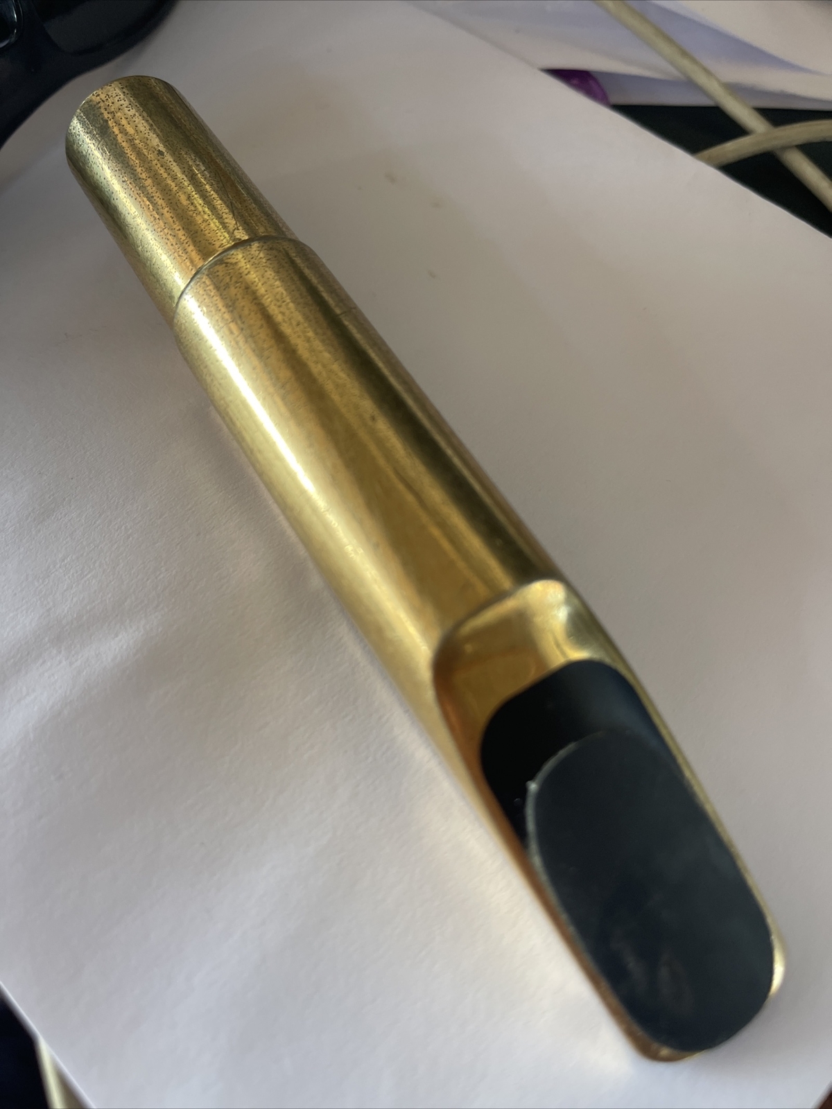 VINTAGE GEOFF LAWTON 6 Baritone Sax Saxophone Mouthpiece eBay