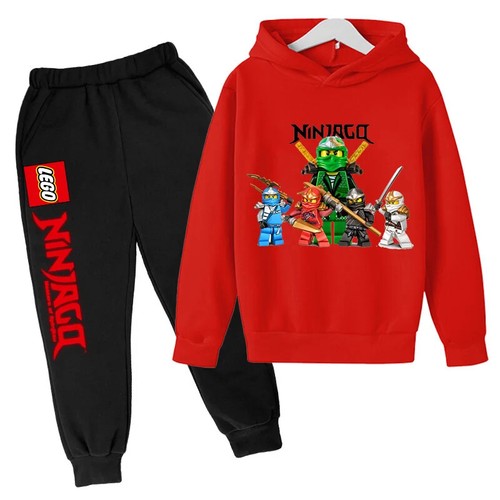 Ninja kidz Boys and girls hoodie pants casual hooded sweatshirt sports leggings - Picture 3 of 38