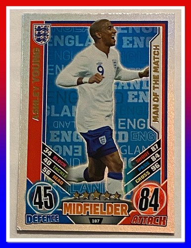 2012 Topps Match Attax England 2012 Trading Cards - Man of the Match - Picture 4 of 62