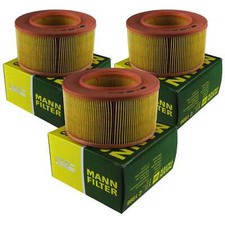 3x Original MANN-FILTER Luftfilter C 1996 Air Filter