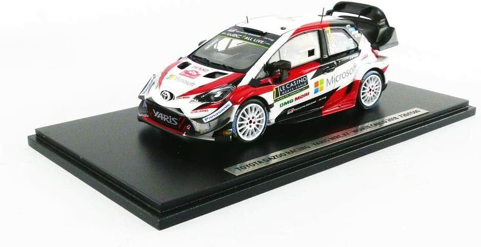 WRC yaris Toyota ミニカー Rally Carlo Monte ミニカー