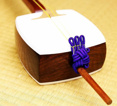 Neues echtes traditionelles Kokyu einzigartig in Japan Instrument ähnlich Shamisen  - Bild 3 von 26