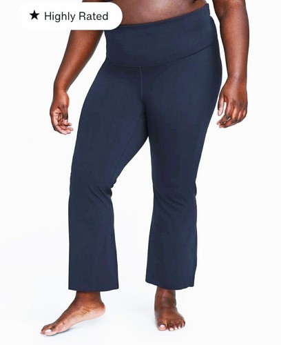 NWT Nike Yoga Dri-Fit Luxe Women’s Dark Blue Flared Pants Plus Size 3X MSRP $110