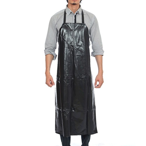 2PCS Heavy Duty Vinyl Waterproof Light anti Anti oil acid Resistant Lab Apron - Picture 3 of 5