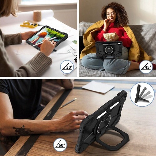 Stand Case Cover for iPad 9th/8th/7th Gen 10.2" Air 4/5th iPad 10th 10.9 2024 - Picture 10 of 21