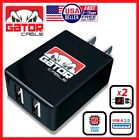Home Wall Charger Plug Power Adapter 2 Usb Port 10W Phone Fast Charge Us Outlet