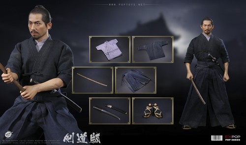 POP Toys Devoted Samurai Trainee Version Figure POP-EX032 - Picture 11 of 12