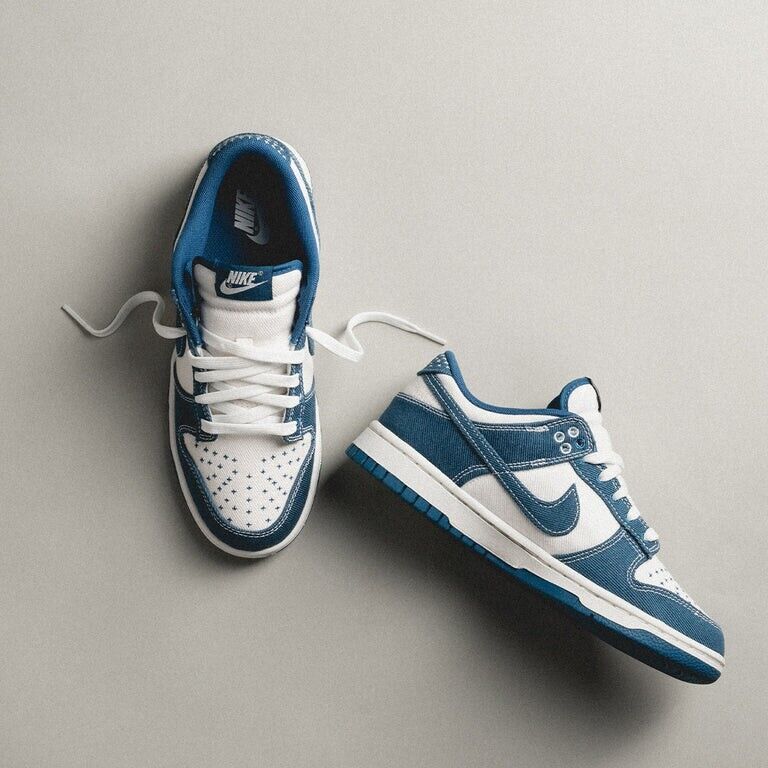 Nike Dunk Low Retro SE DV0834-101 Industrial Blue Sashiko New Authentic 🚚✅