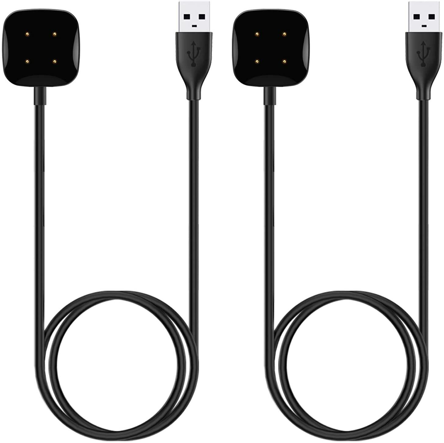 KIMILAR Cargador Compatible con Fitbit Versa 3 / Sense Charger Cable, (NO...
