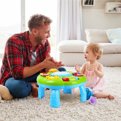 Toddler Musical Learning Table Baby Educational Toys Activity Table Development - Picture 24 of 27