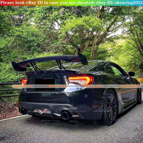 Fits Toyota GT86 Subaru BRZ Coupe 13-19 Gloss Black Rear Trunk Spoiler Wing Lip - Picture 7 of 13