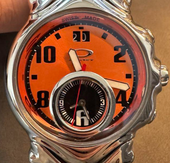 OAKLEY JUDGEⅡ Oakley Judge II Watch Stainless Steel Case Quartz Rare