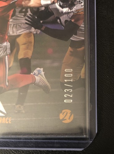 🔥2021 Panini Luminance-Josh Allen-Savage ORANGE FOIL #/100-BILLS-Mint🔥 - Picture 5 of 5