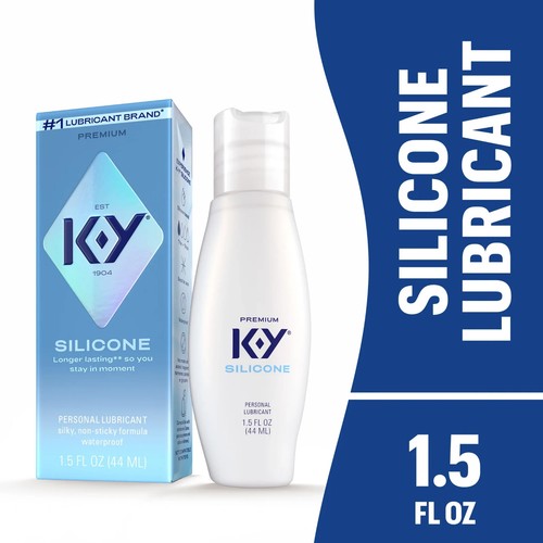 K-Y  Deluxe Silicone-Based Lubricant 1.5 fl. oz. New Sealed - Picture 1 of 1