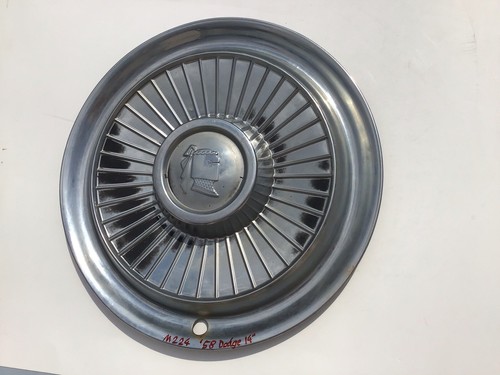 1958 Dodge Copriruota 14 pollici Mozzo Cover Ruota #1 M 224 - Foto 4 di 12