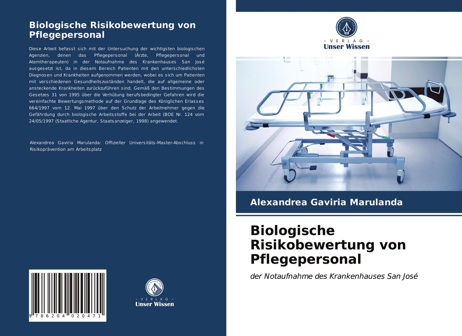 Biologische Risikobewertung Von Pflegepersonal Alexandrea Gaviria