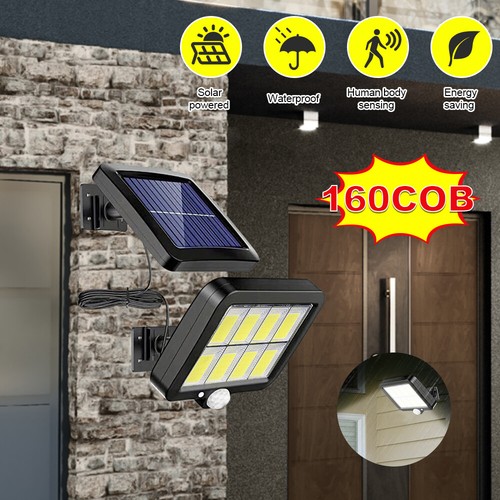 Solar Street Light Bar Outdoor Garden Motion Sensor Wall Flood Yard Door Lamp - Picture 11 of 12