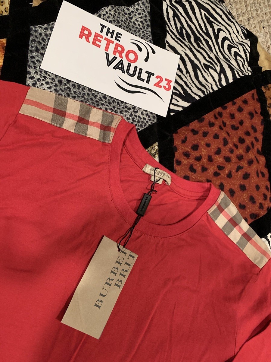Mens burberry shirt with shoulder patches deals