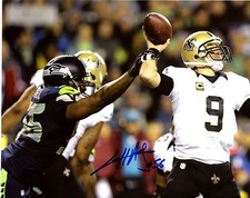Cliff Avril 8x10 Photo #10 Autographed Signed AUTO Seahawks SB XLVIII Champion