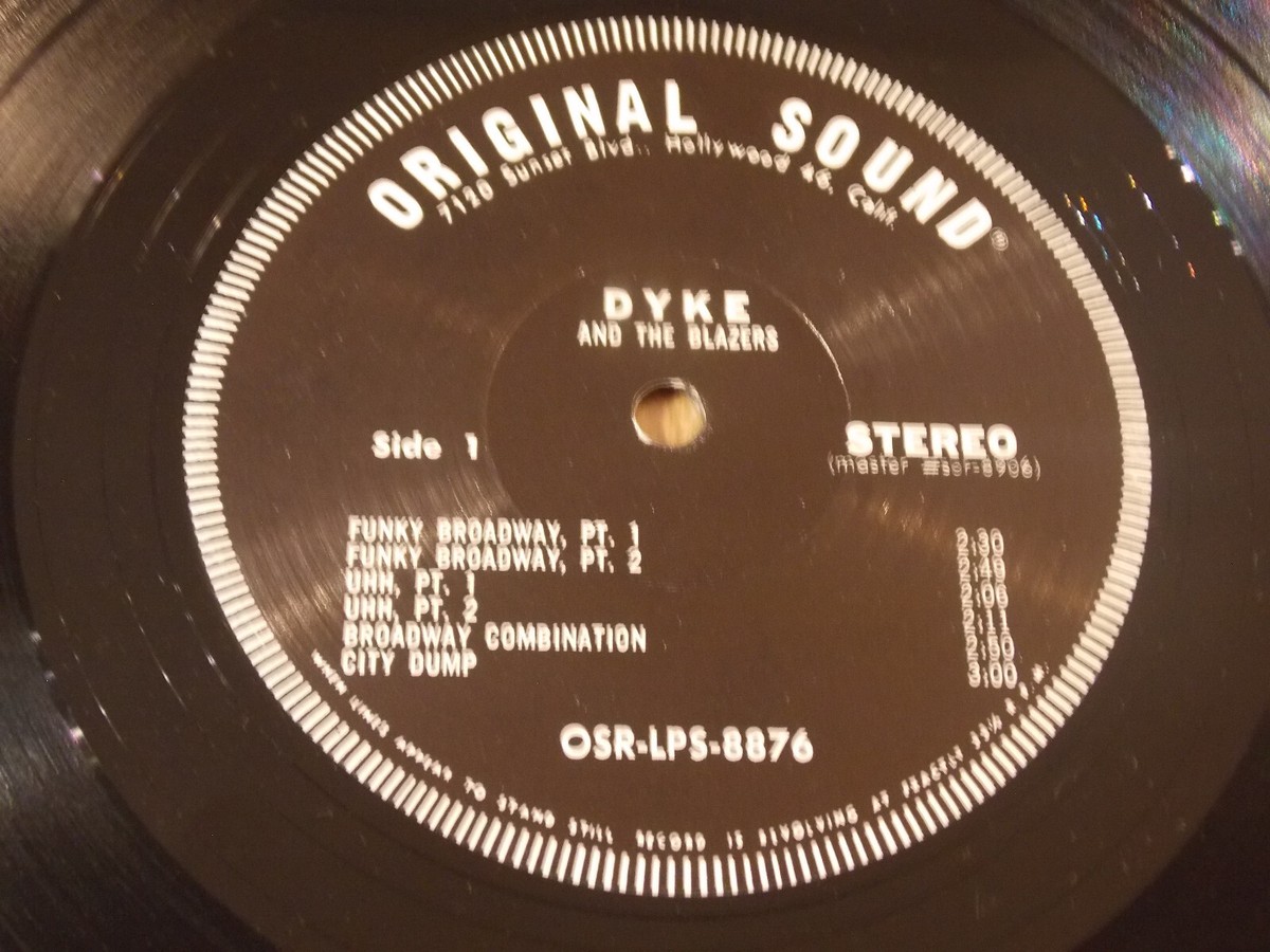 洋楽 DYKE & THE BLAZERS/THE FUNKY BROADWAY LP Dyke & The Blazers – The Funky Broadway – Vinyl (LP, Album