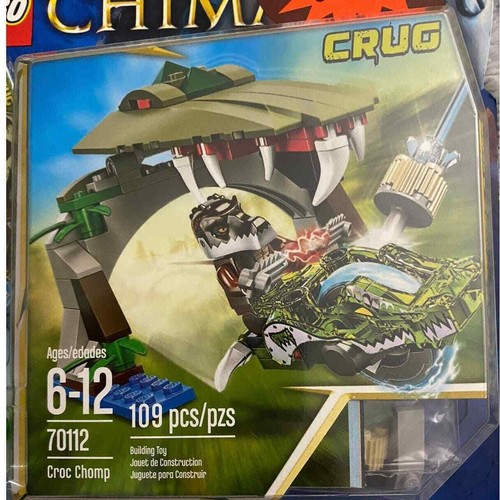 LEGO LEGENDS OF CHIMA: Croc Chomp (70112) Brand NEW Sealed Crug W Cards! - Picture 2 of 5