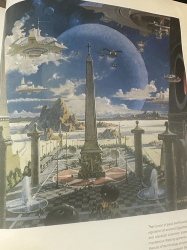 VISION OF THE FUTURE ART OF ROBERT MCCALL BEN BOVA 1982 1ST ED DJ ORIGINAL ILLUS - Picture 8 of 10