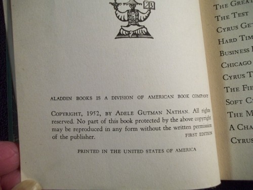 WHEAT WON'T WAIT,BY ADELE GUTMAN NATHAN,1st ED,SCHOOL ED.,1952-CYRUS MCCORMICK - Picture 8 of 12