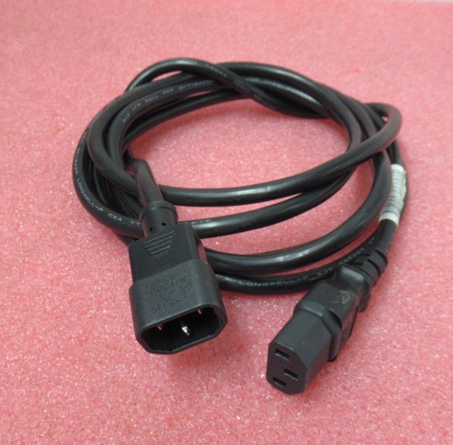 HP 142263-003 10FT 3M Black PDU Power Extension Cable C14 Male To C13 Female - 第 1/5 張圖片