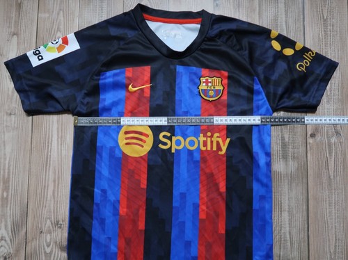 ✅Nike Fußball Trikot Barcelona Ansu Fati #10 Home Fußball Trikot 2022, Jungen Größe - Bild 11 von 12